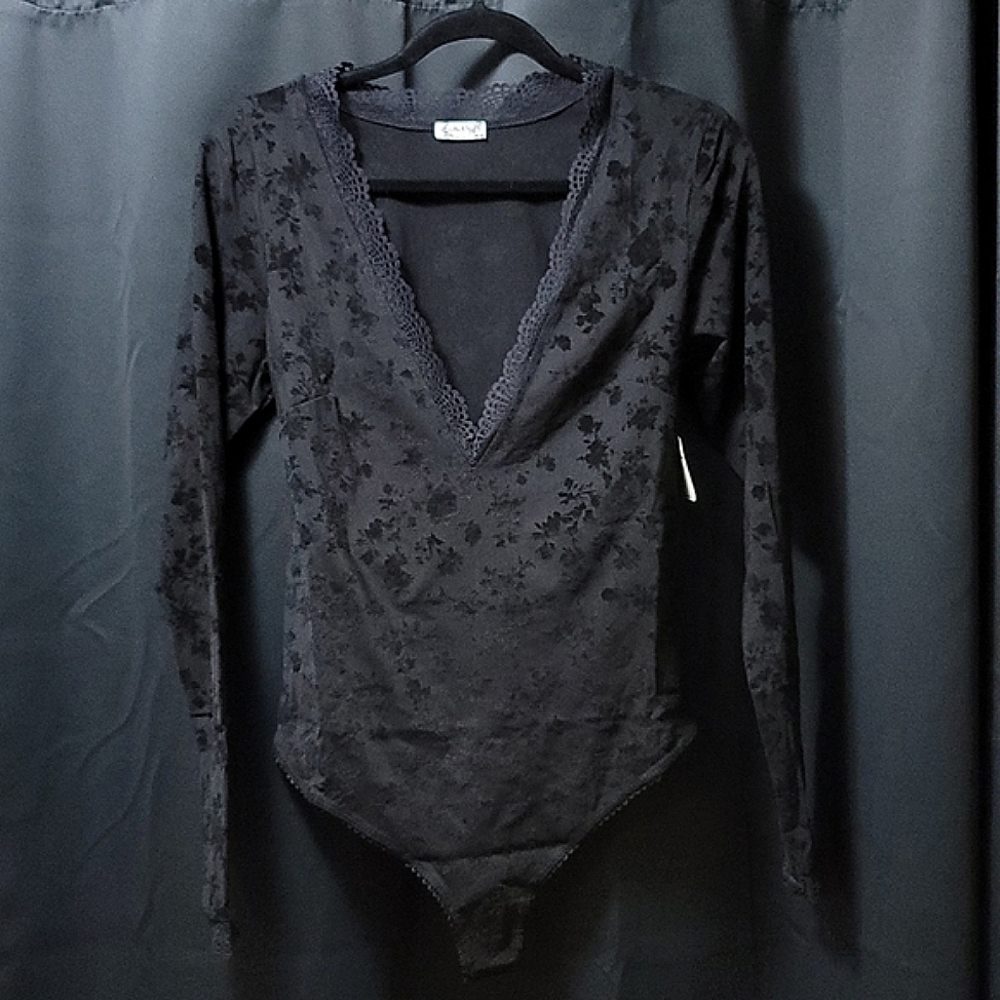 Free People Babes In Bandeaux Bodysuit